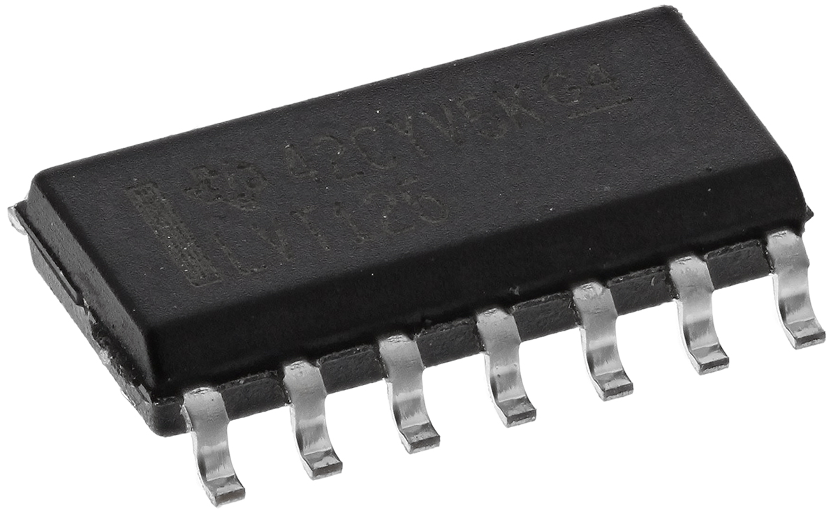 Texas Instruments, 4-Channel Non-Inverting 3 State Buffer, 14-Pin SOIC