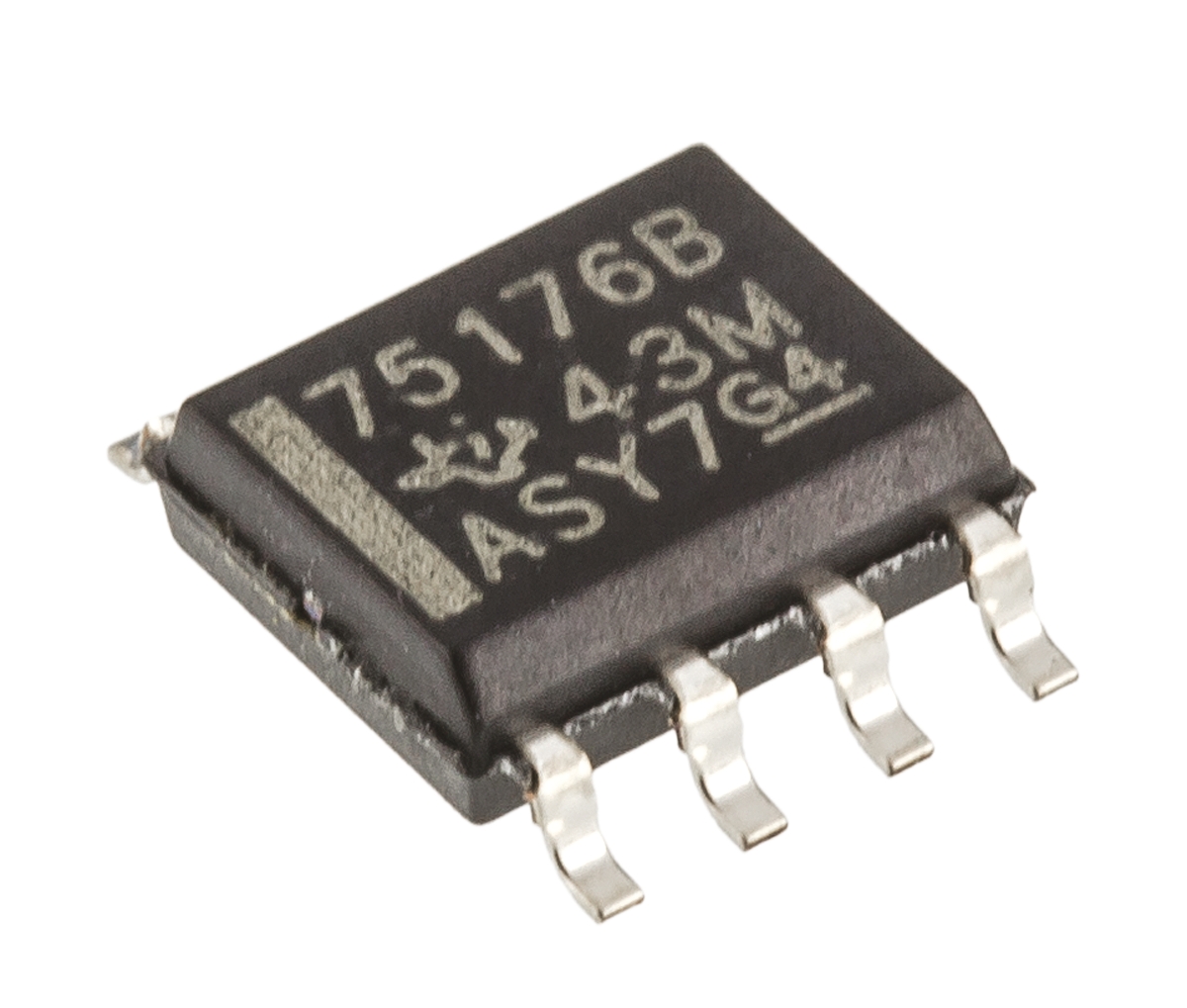 Texas Instruments Line Transceiver, Differential, Non-Inverting, 8-Pin SOIC
