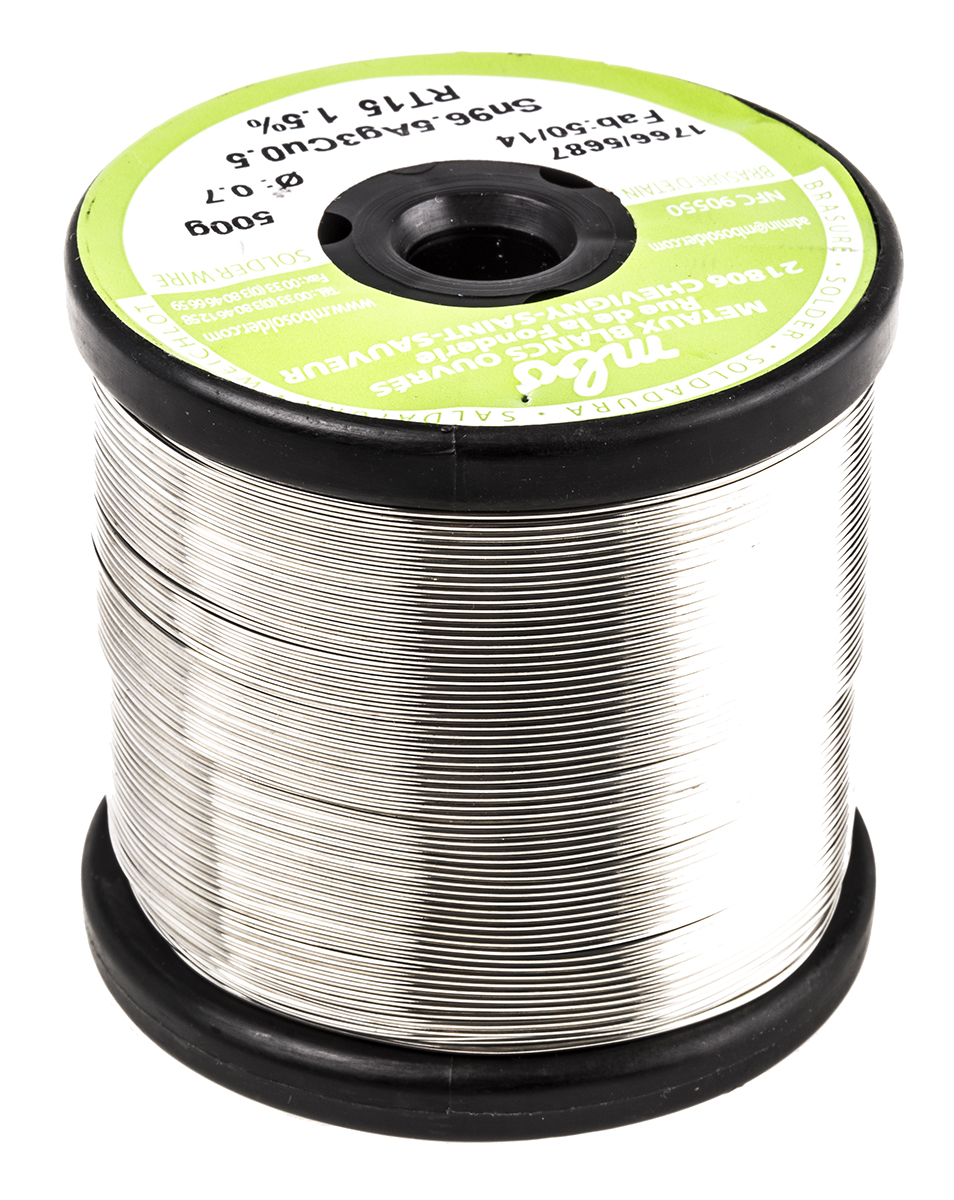 MBO Wire, 0.7 mm Lead Free Solder, 217 °C Melting Point