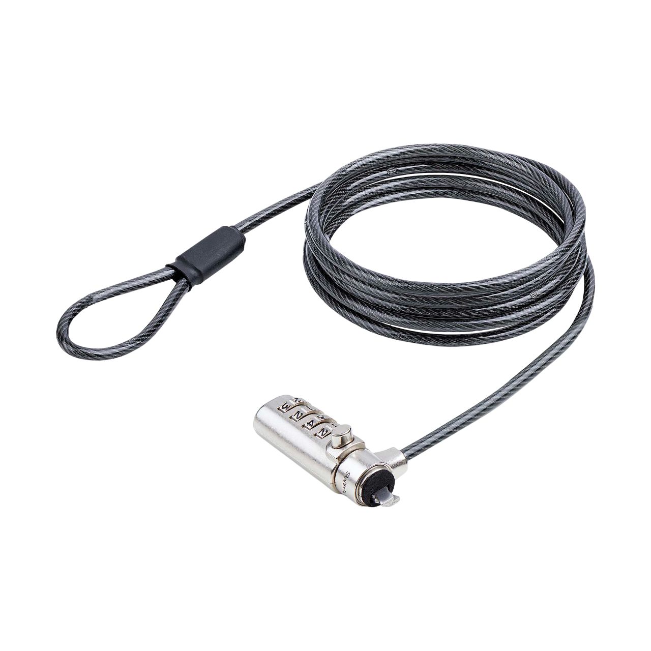 StarTech.com Laptop Lock 1.5m Slim Lock for use with Noble Wedge Slot Devices
