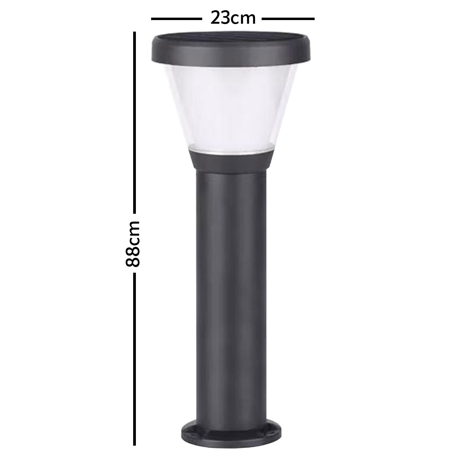 sob-1 TradeTuff SOB Solar Powered LED Floodlight, 6.8 W, 500 lm, IP65, 3.2V
