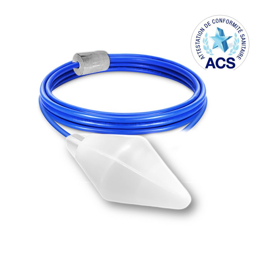 ATMI Cable Float Switch, 5 m Cable, SPDT, 250 V ac ac Max, 125 V dc dc Max