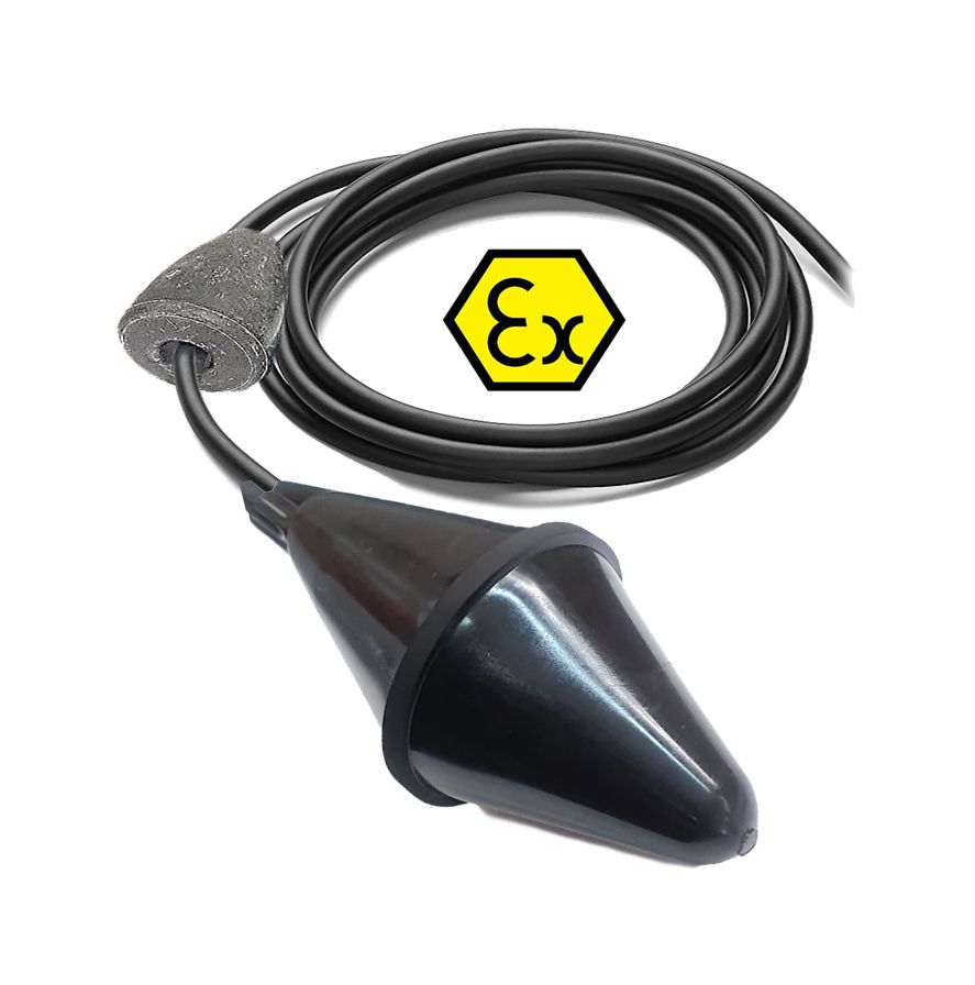 ATMI Cable Float Switch, 10 m Cable, SPDT, 250 V ac ac Max, 125 V dc dc Max