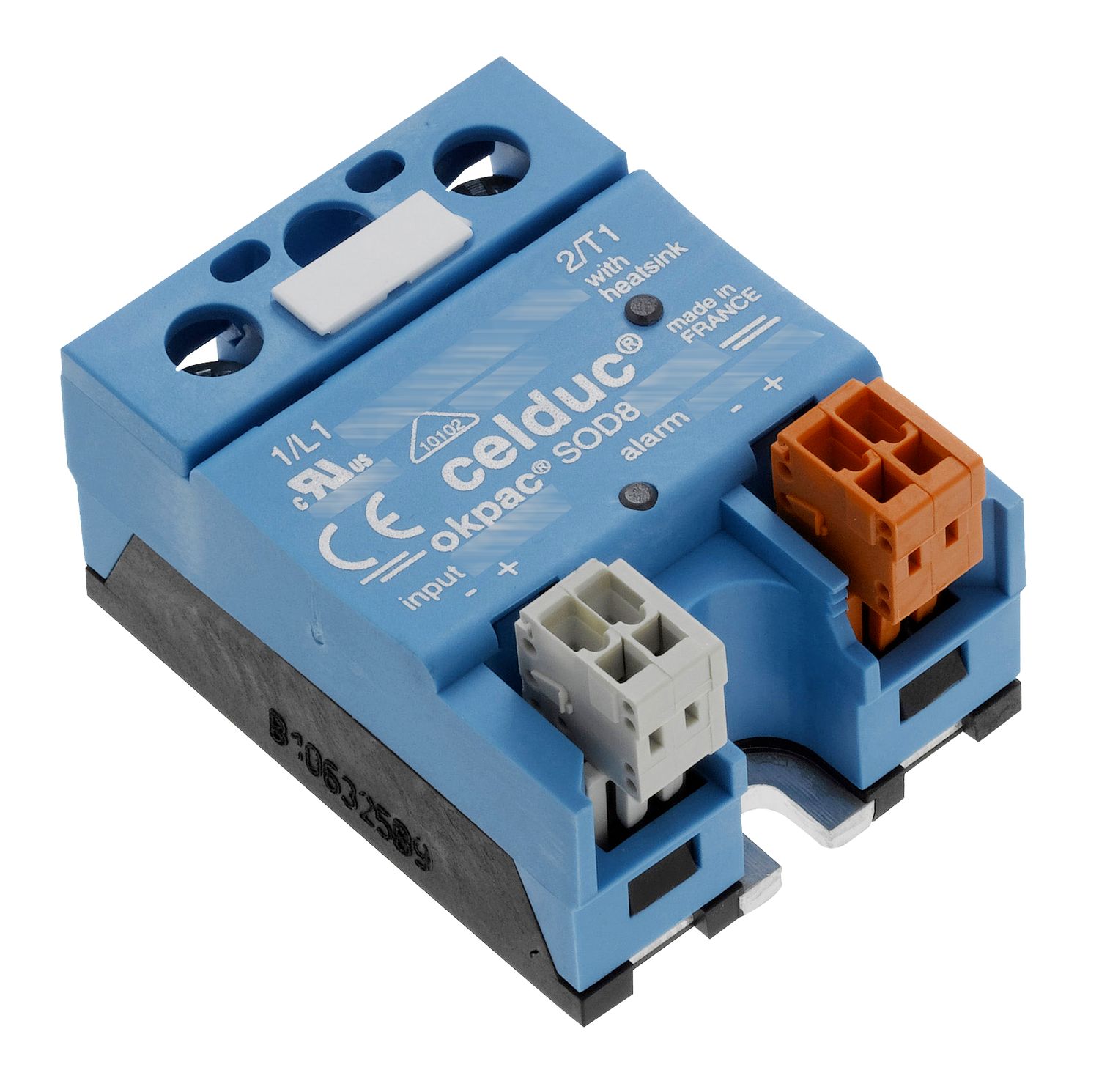 Celduc SO Series Solid State Relay, 50 A Load, 510 Vrms Load, 30V dc Control
