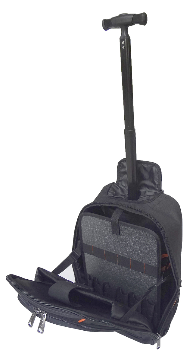 soft-trolley01 GT Line 600D Polyester, Tarpaulin Soft Trolley with Shoulder Strap 34 cm x 19cm x 48 cm