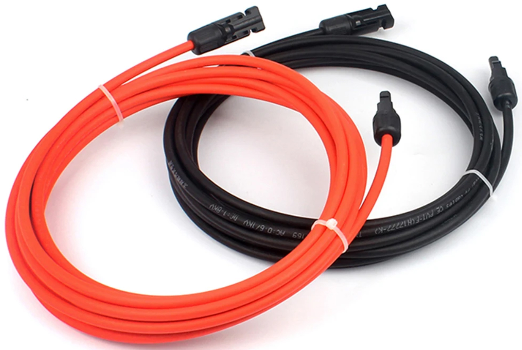 Seeit Solar Cable 4 mm² CSA, 90 °C, -40 °C 5 m Red, Black