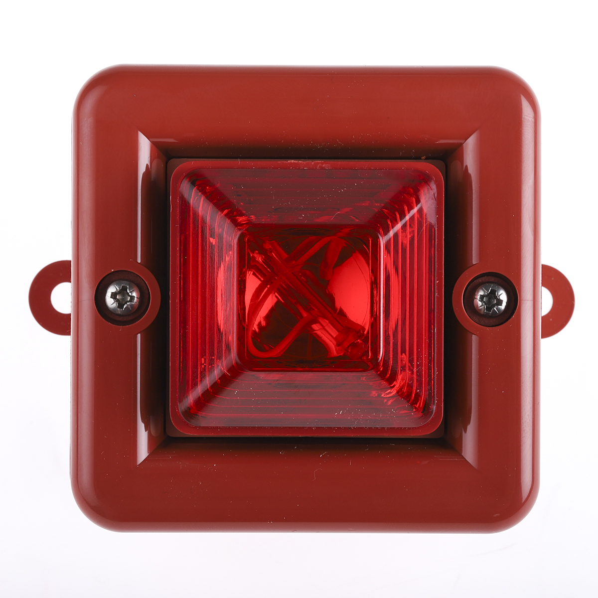 e2s SON4 Series Red Sounder-Beacon Combination, IP66 230V ac Wall 100 dB @ 1m