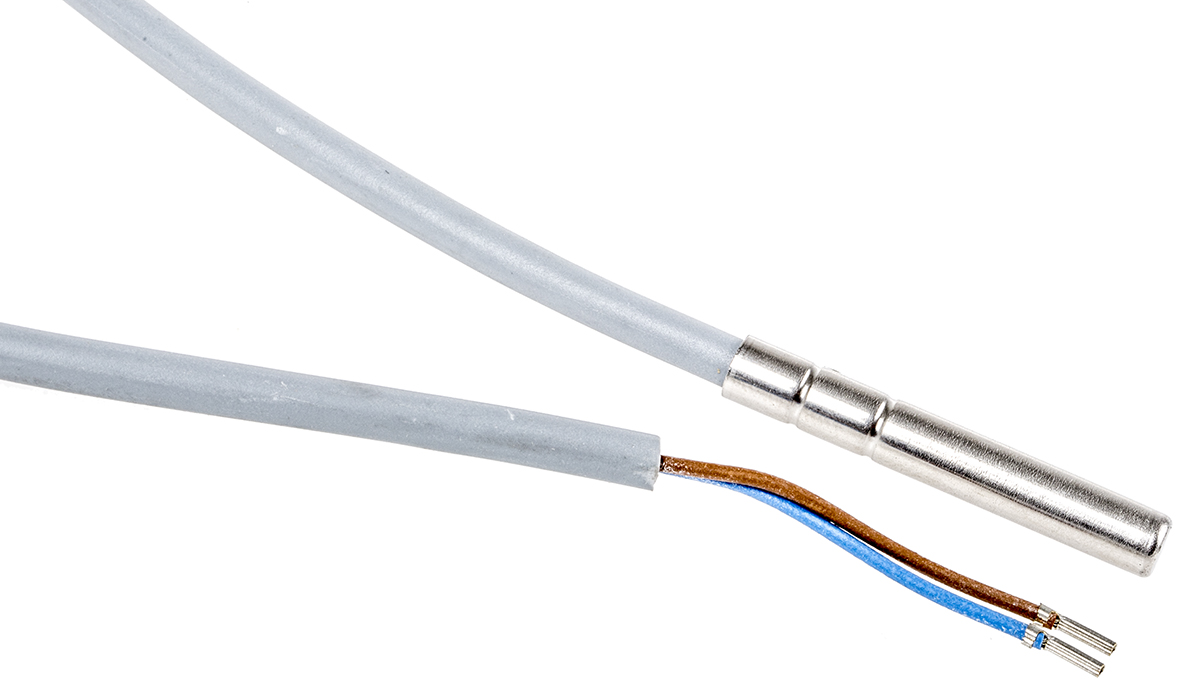 Eliwell 304 Stainless Steel NTC Thermistor, -30 °C Min, 80 °C Max, 6 mm Probe