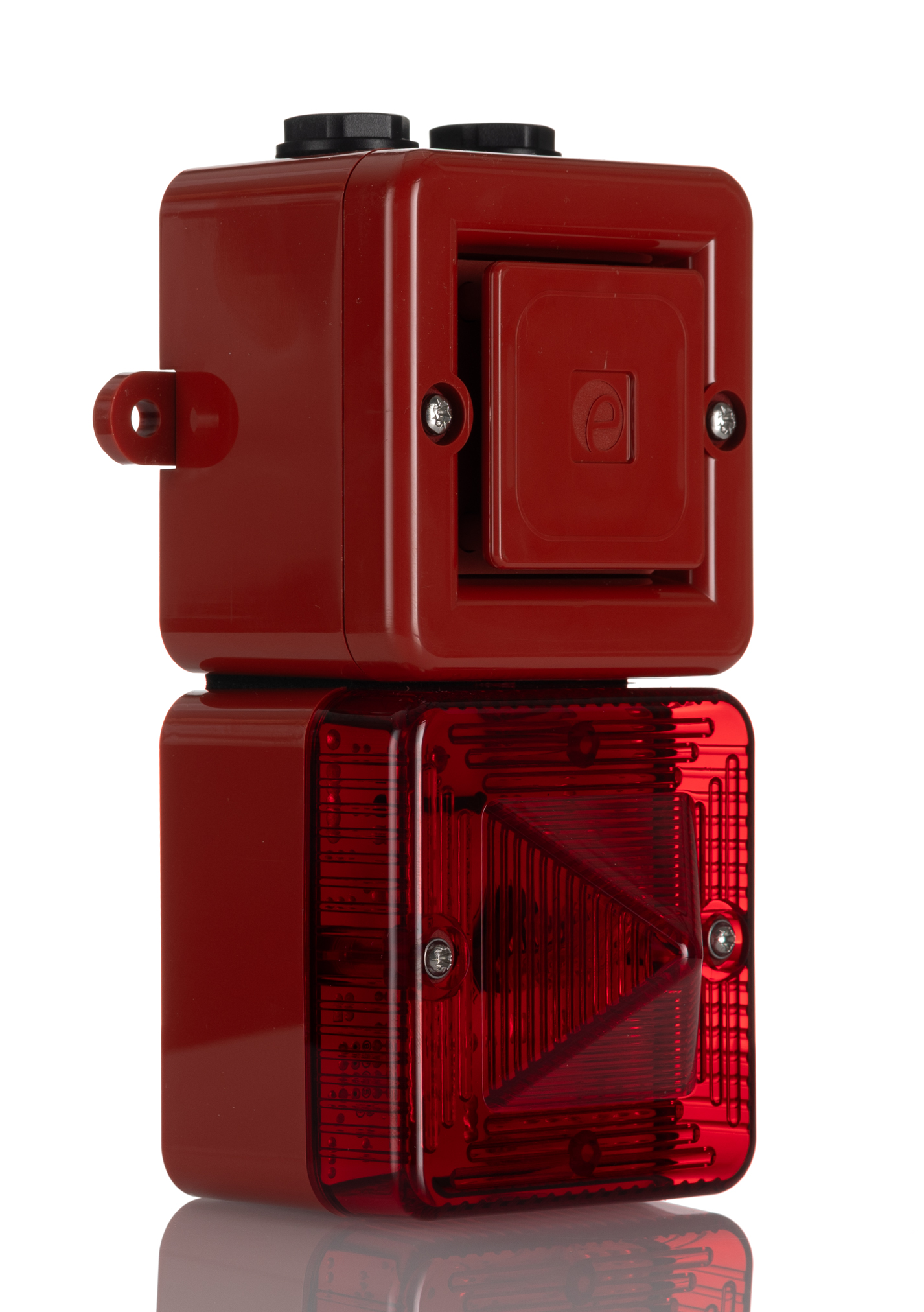 e2s SONFL1X Series Red Sounder-Beacon Combination, IP66 230V ac Wall 95 dB @ 1m
