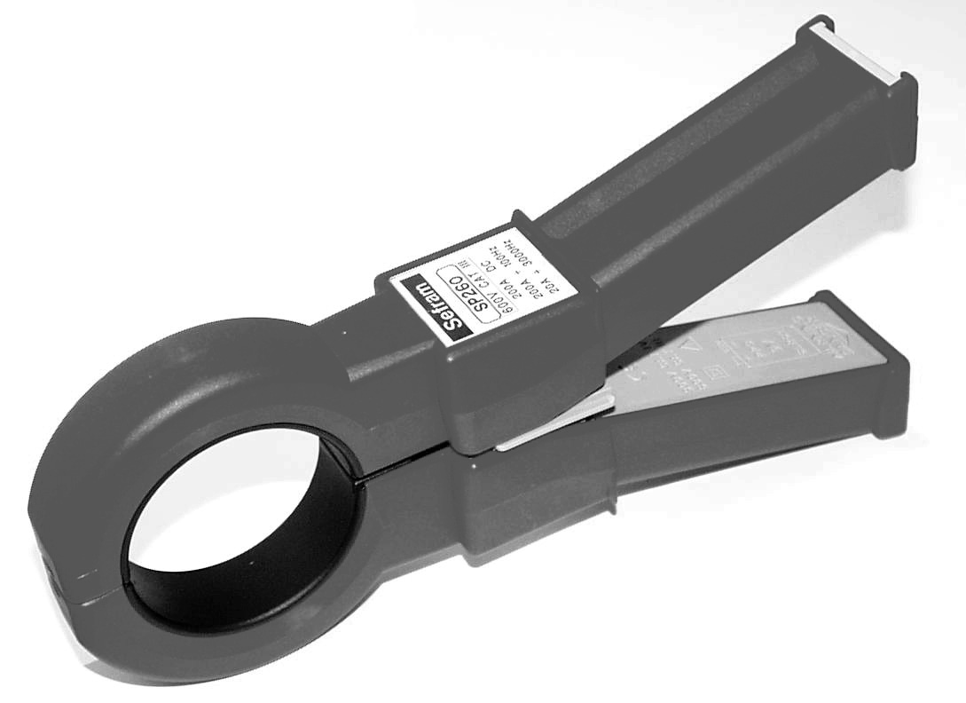 Sefram SP 261 Current Clamp, 600 A DC Max, AC Adapter, 2 kA ac AC Max