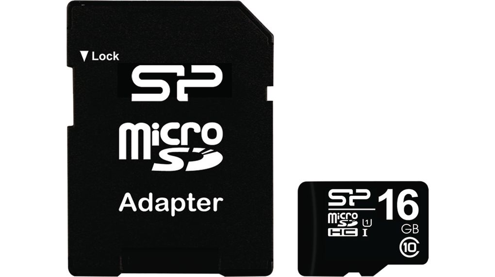 Silicon Power 16 GB MicroSD microSD, Class 10