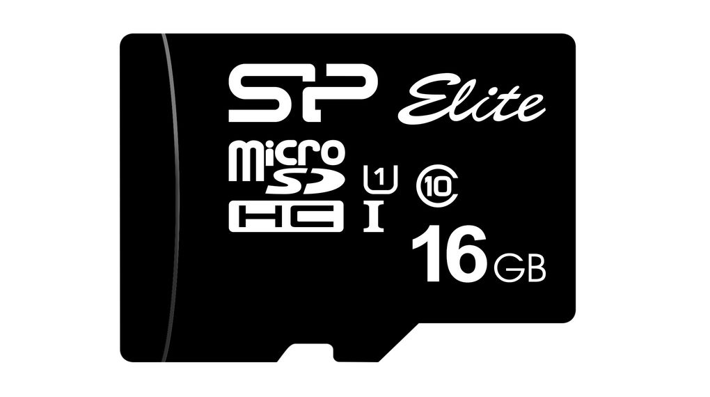 Silicon Power 16 GB MicroSD microSD, UHS-I, U1, Class 10
