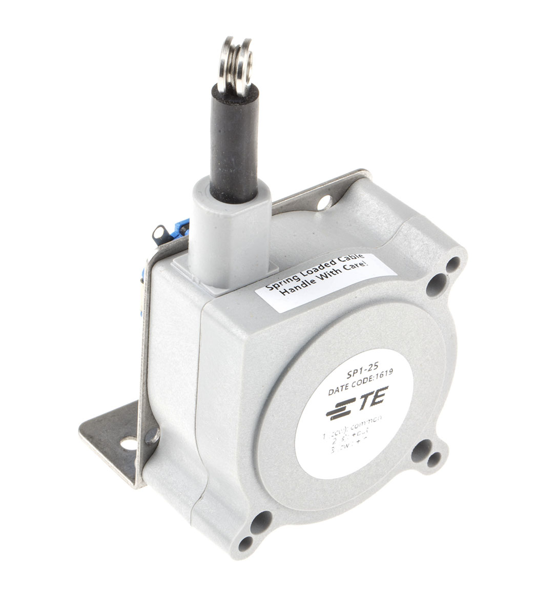 sp1-25 TE Connectivity SP1 10 kΩ Linear Potentiometer Bracket Mount, SP1-25