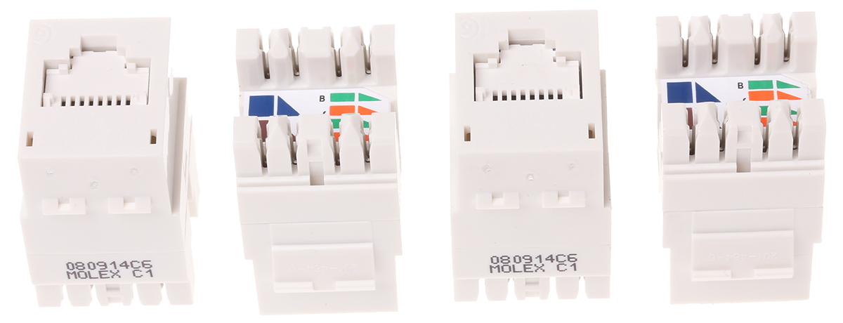 sp120101-04 Molex Premise Networks PowerCat Euromod II Series, RJ45