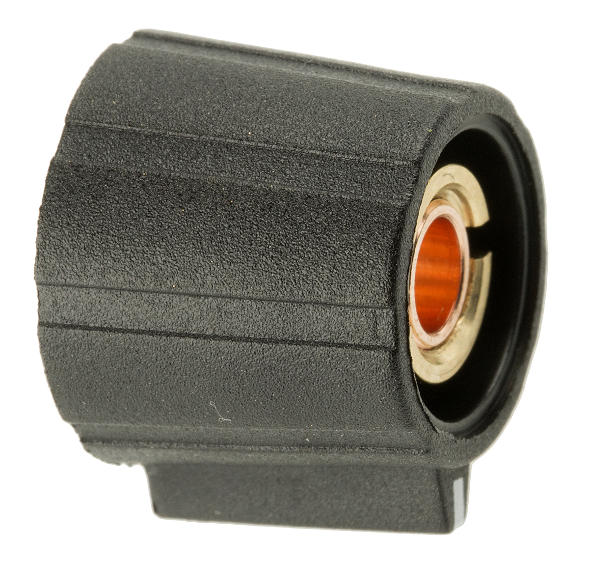 Sifam 15.5 mm Knob Diameter Black Potentiometer Knob for 6 mm Shaft Circular, SP151 006 BLACK