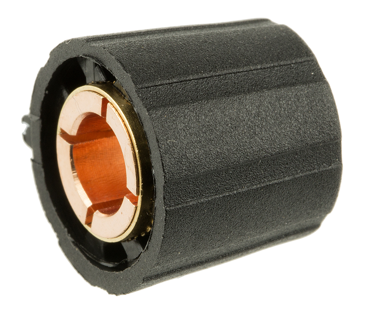 sp151-006-black Sifam 15.5 mm Knob Diameter Black Potentiometer Knob for 6 mm Shaft Circular, SP151 006 BLACK