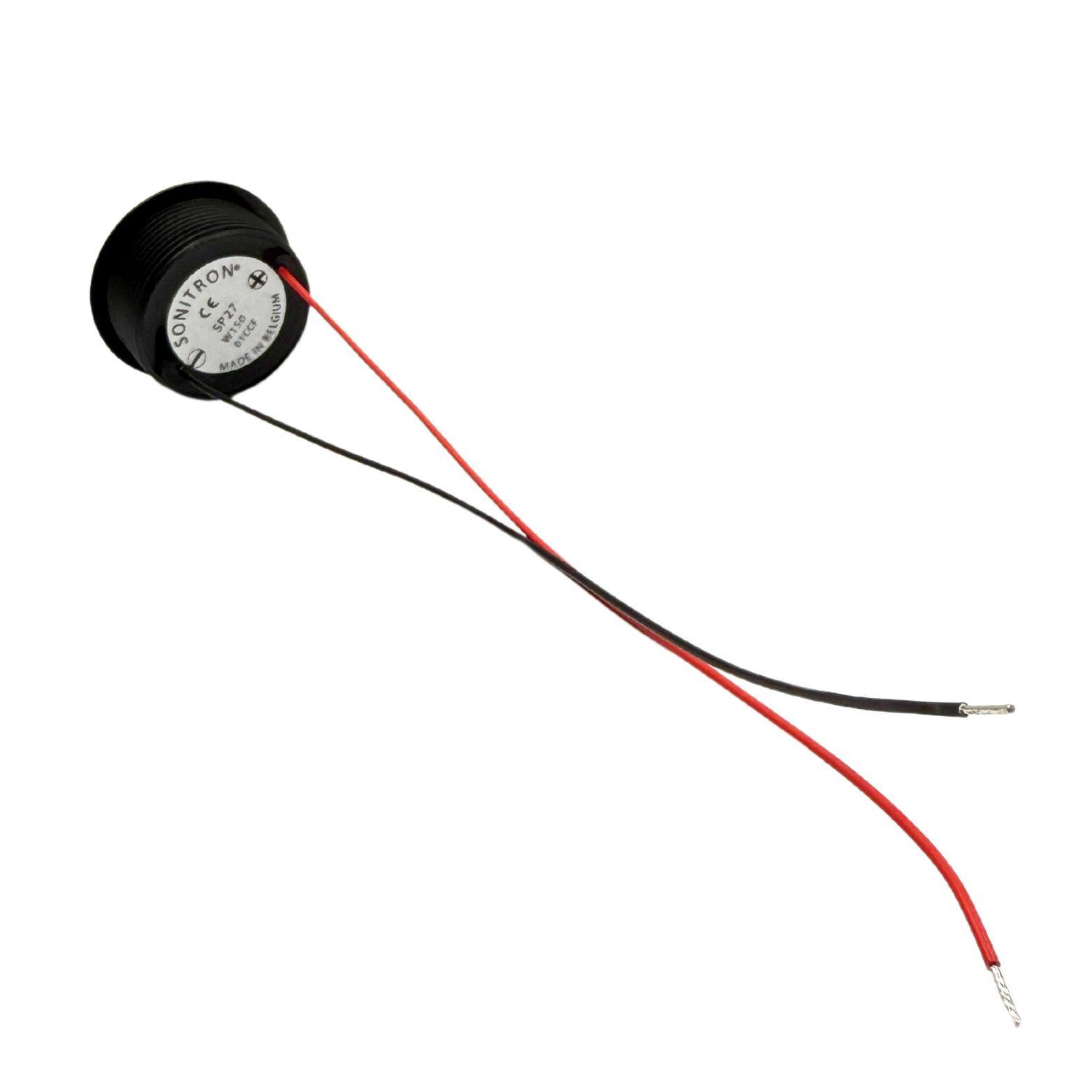 Sonitron 90 dBA Panel Mount Continuous 32 mm Buzzer 32 mm 6 V dc Min 15V dc Max
