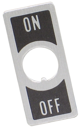 TE Connectivity Faceplate for use with Toggle Switch