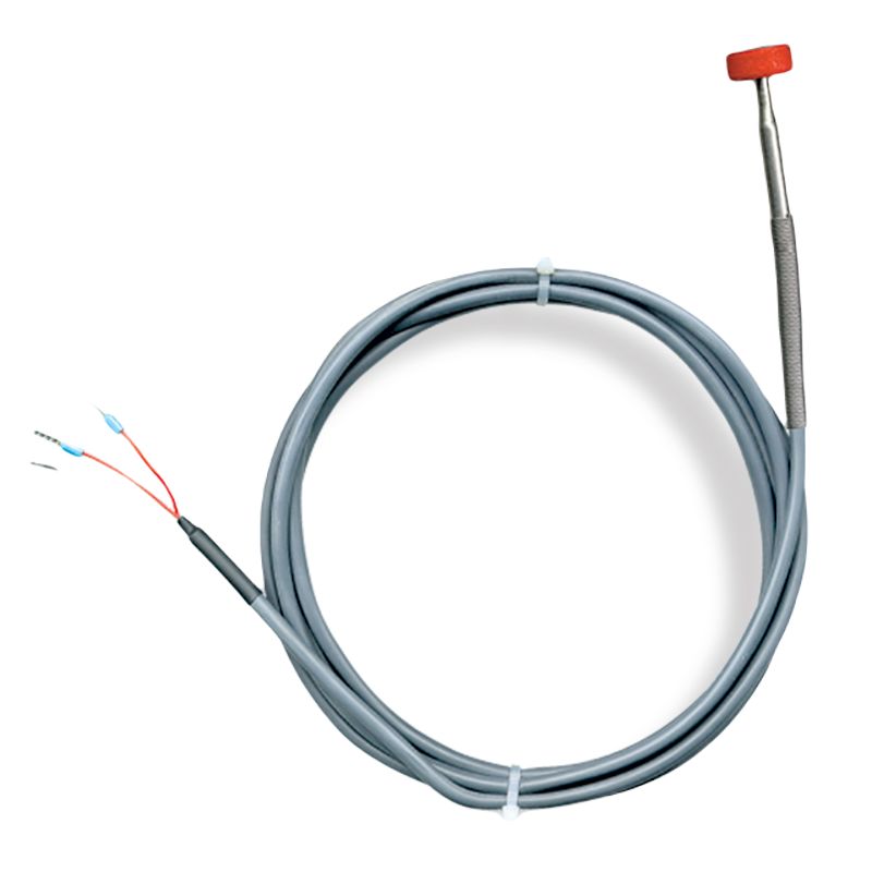 spaim Prosensor PT100 Temperature Sensor 8 mm Dia, 19 mm Long, 3 Wire, Class A 180 °C Max