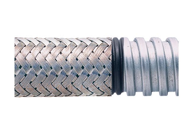 Adaptaflex, 16 mm Nominal Diameter, Polyvinyl Chloride, Steel, Galvanised Steel, Polyvinyl Chloride, Grey