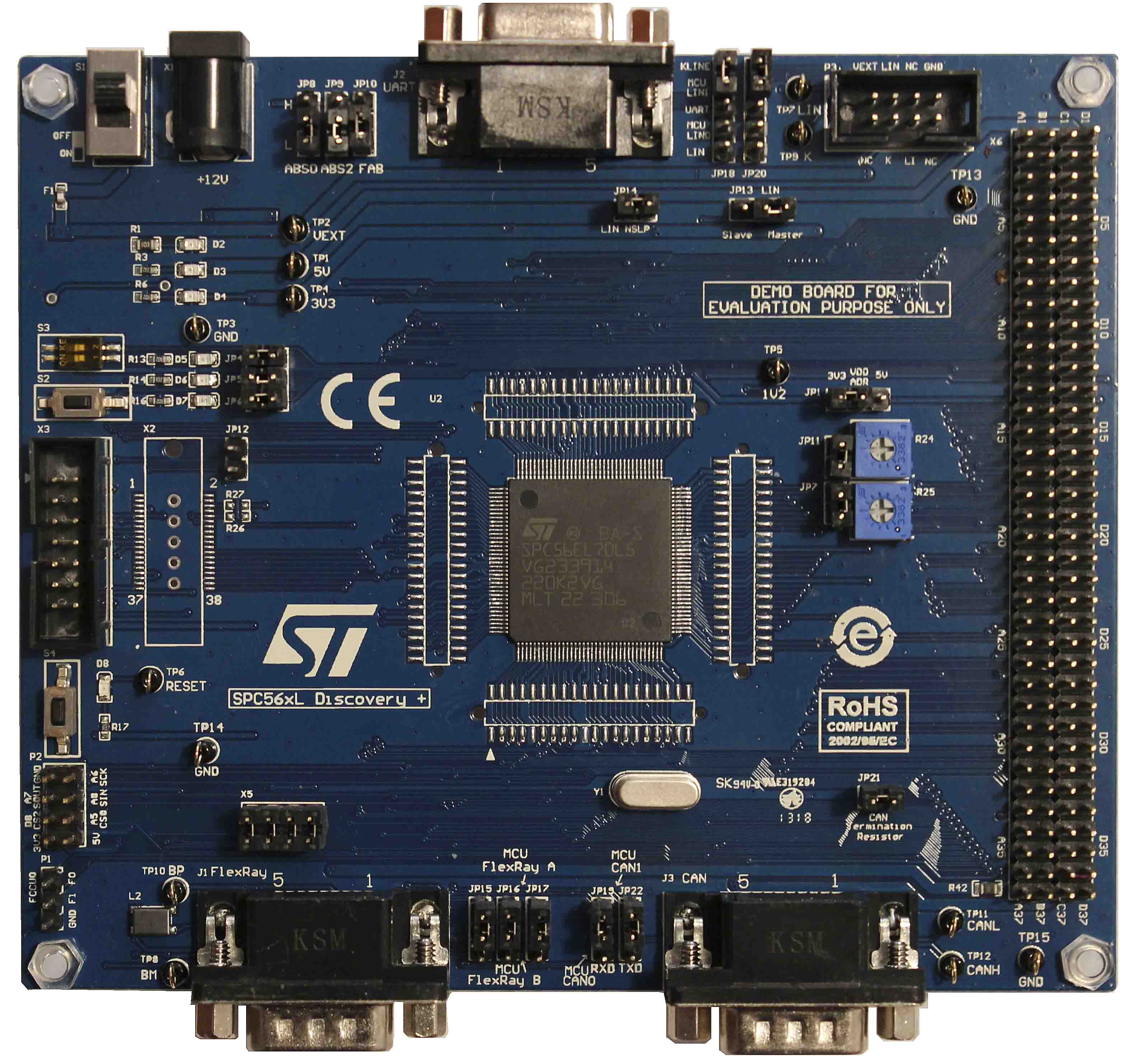 STMicroelectronics Discovery MCU Evaluation Board SPC56EL70L5DISP