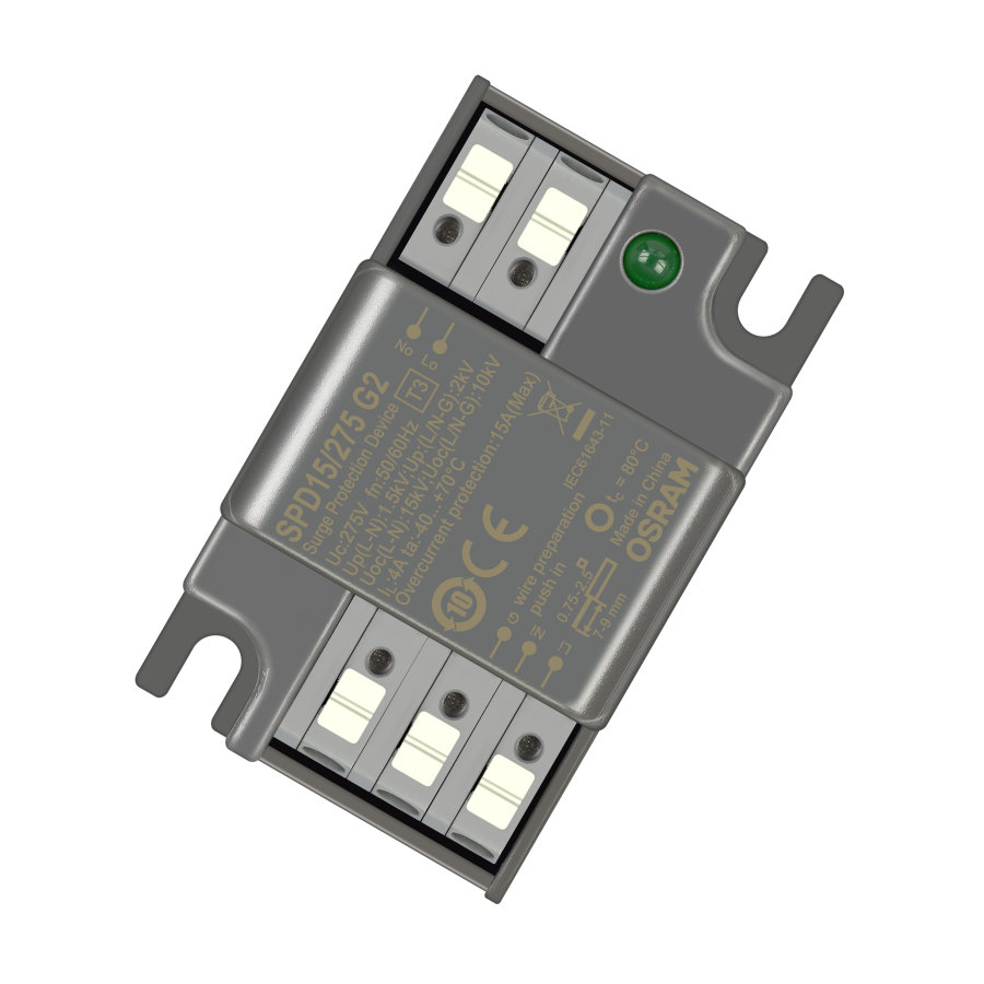 Osram Surge Protector, 15 A, 15 kV, Screw