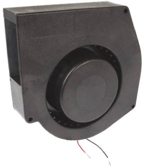 COMAIR ROTRON Spinnaker Series Blower Centrifugal Fan, 24V dc, 60 cfm, DC Operation 161 mm x 50mm x 50 mm