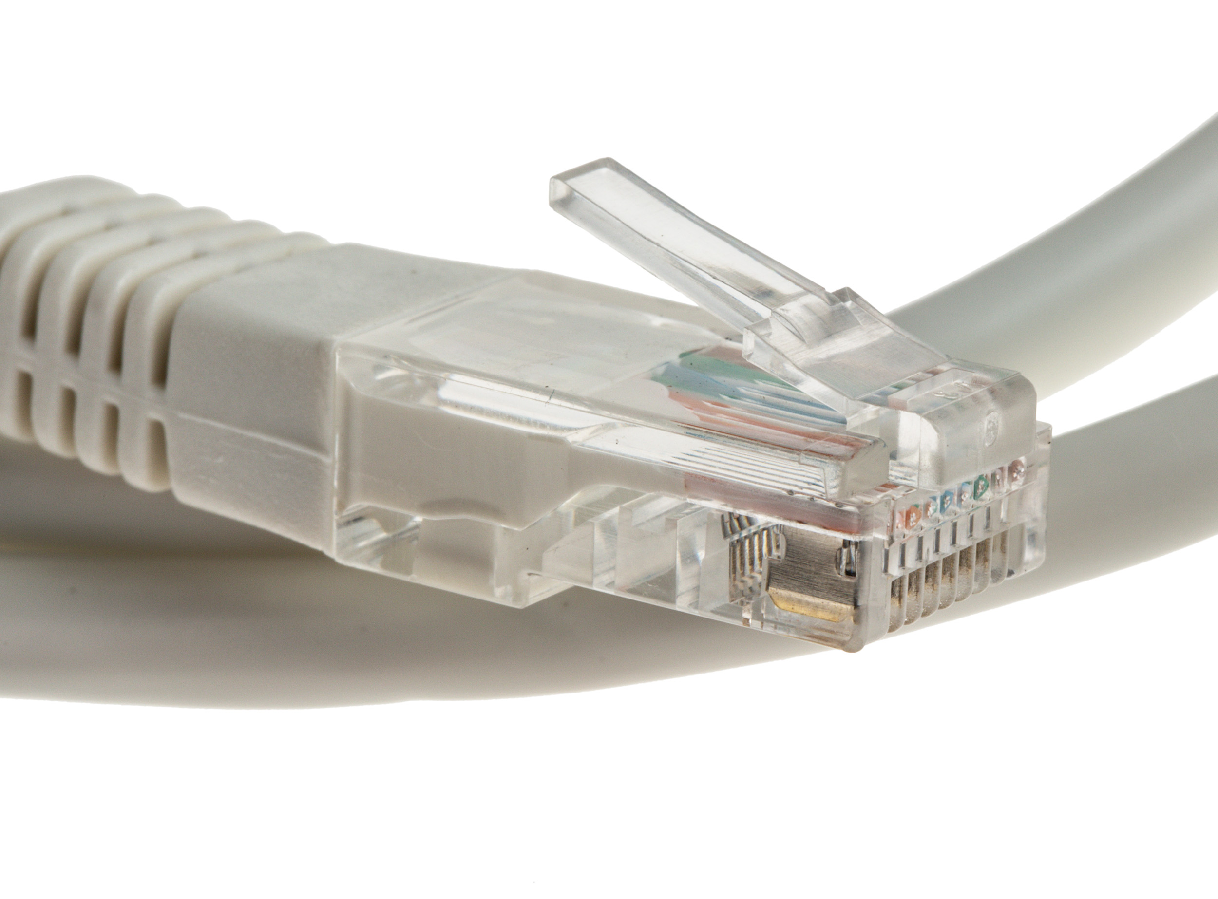 spe190655 Decelect, 1 m Cat5e Ethernet Cable, Grey Polyvinyl Chloride Sheath Unscreened, Unshielded