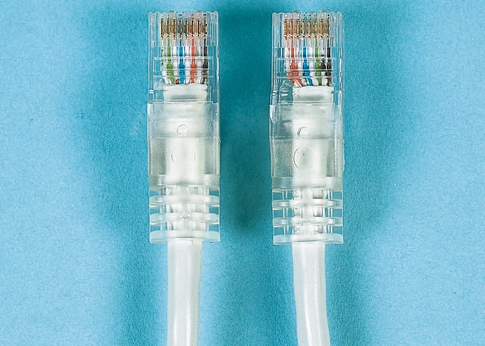Decelect SPE, 1 m Cat5 Ethernet Cable, Grey, Unshielded Polyvinyl Chloride Sheath