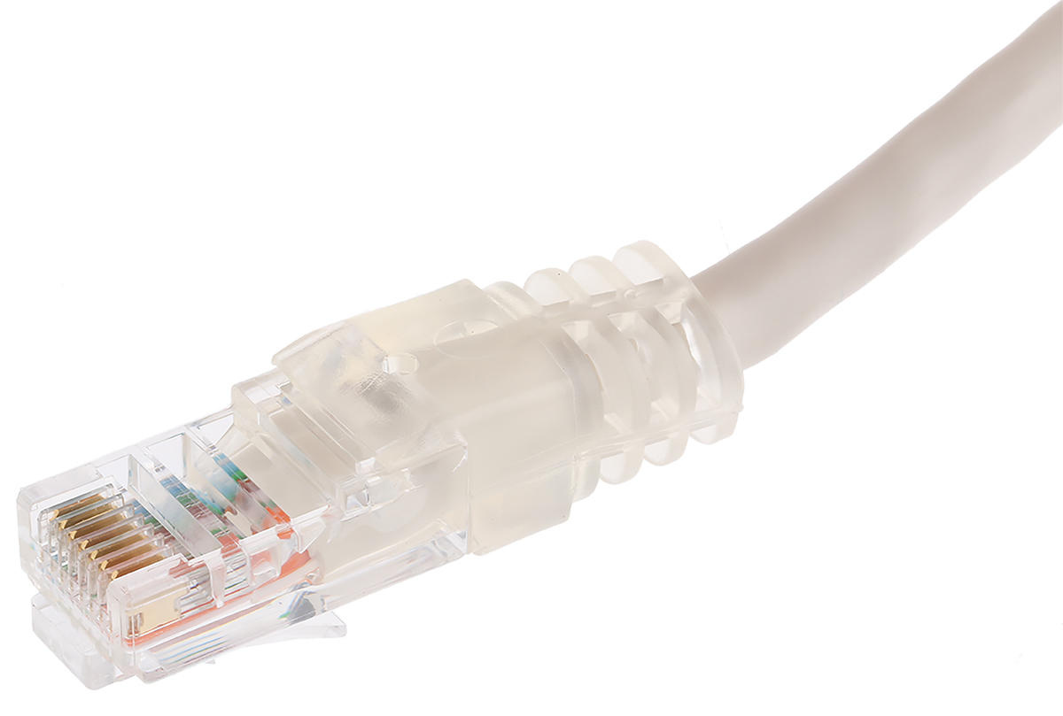 spe190713 Decelect SPE, 3 m Cat5 Ethernet Cable, Grey, Unshielded Polyvinyl Chloride Sheath