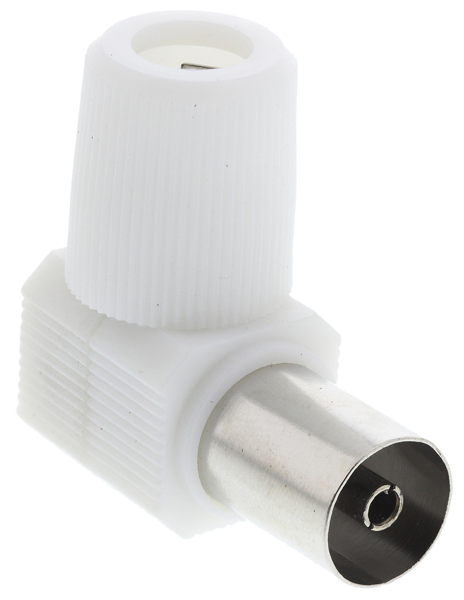 Decelect Right Angle Aerial Connector Female, Cable