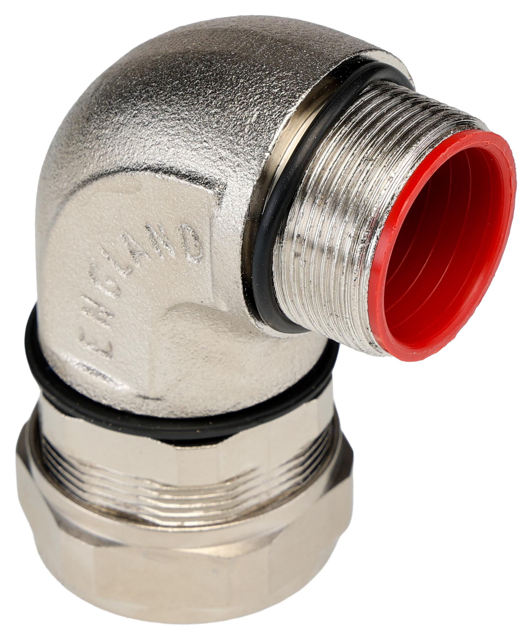 Adaptaflex Nickel Plated, Conduit Fitting, 32 mm Nominal Size, M32, Nickel Plated Brass, Metallic IP67 rating