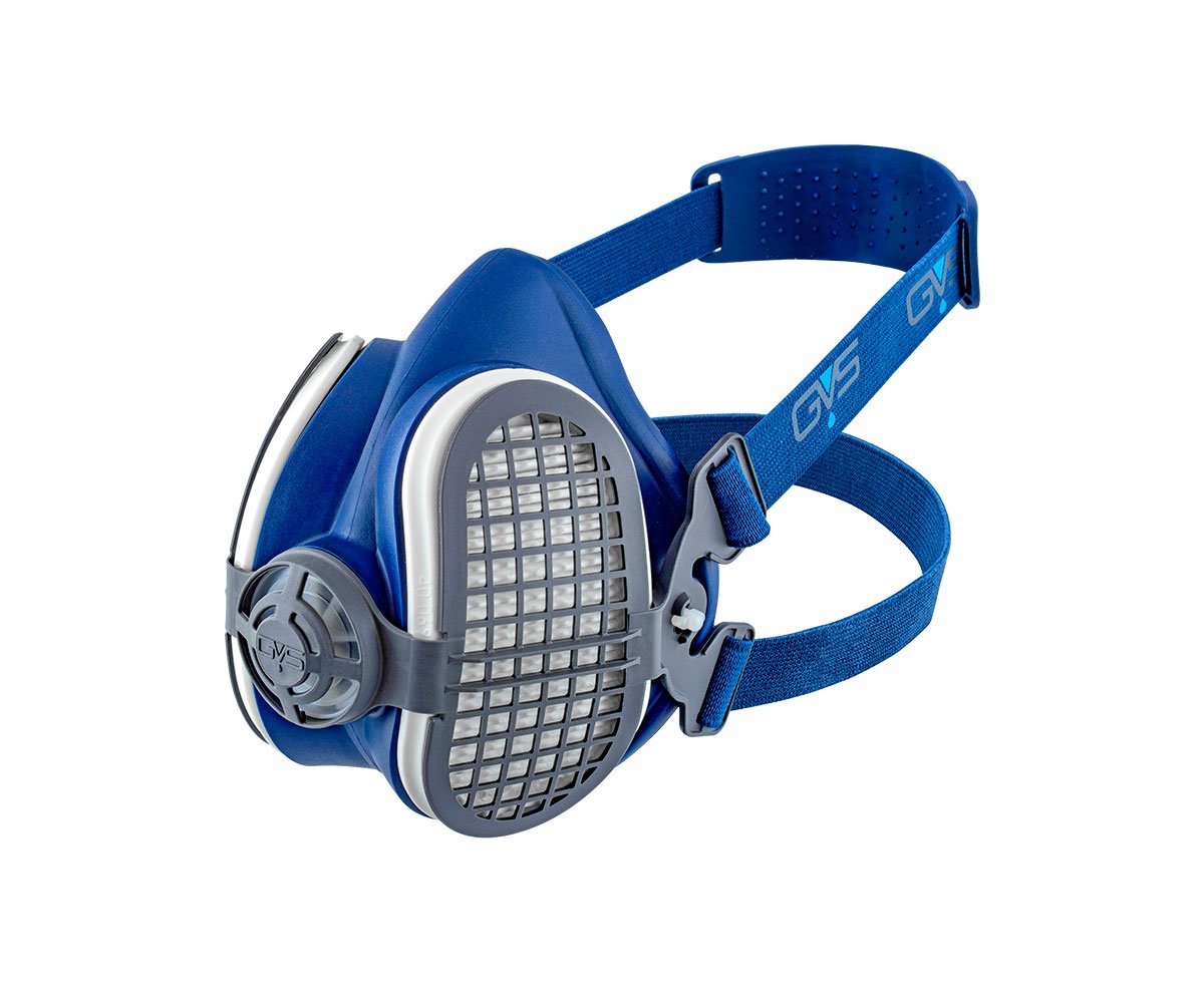 GVS Elipse Series Half Mask Replacement Filter Included Half Mask, Size M/L