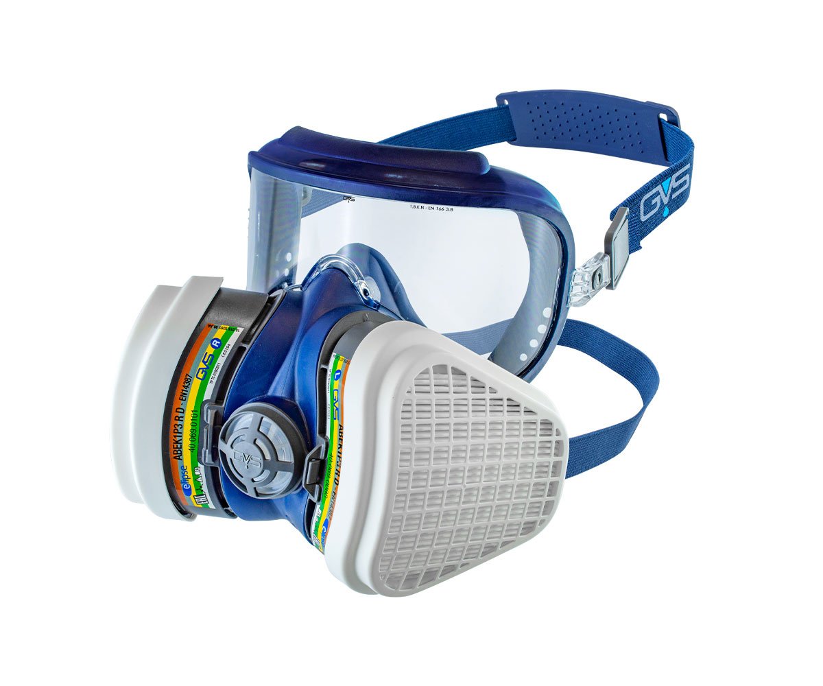 GVS SPR Series Half Mask Respirator Mask, Size S/M