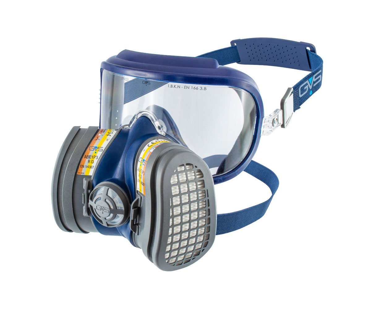 GVS Elipse Integra Series Half Mask Replacement Filter Included Half Mask, Size M/L