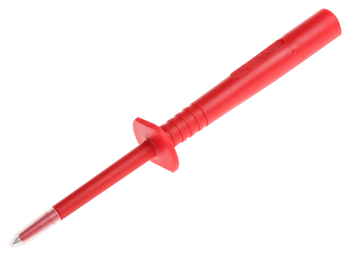 Schutzinger Spring Loaded Test Probe, 1kV, 4 mm Socket