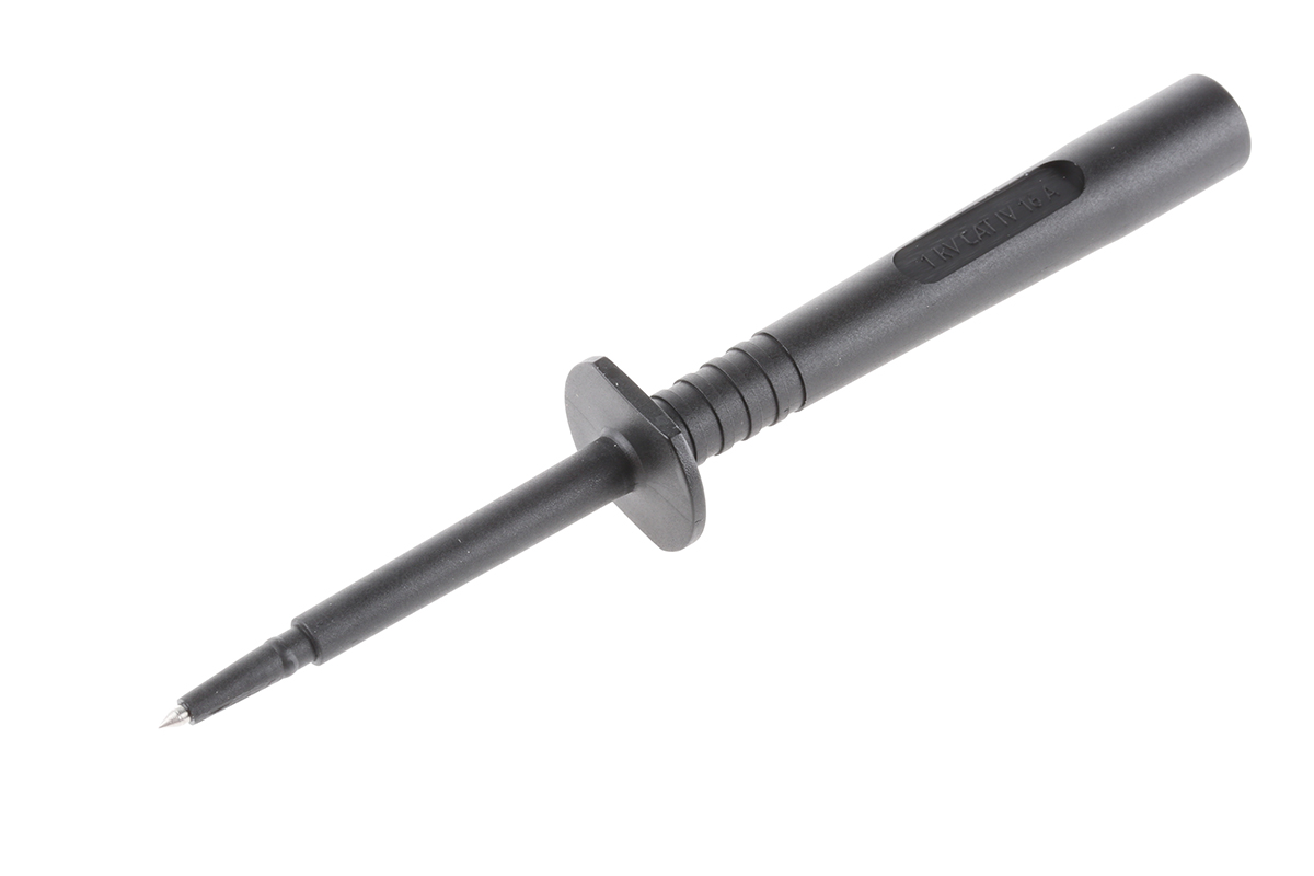Schutzinger Spring Loaded Test Probe, 1kV, 4 mm Socket