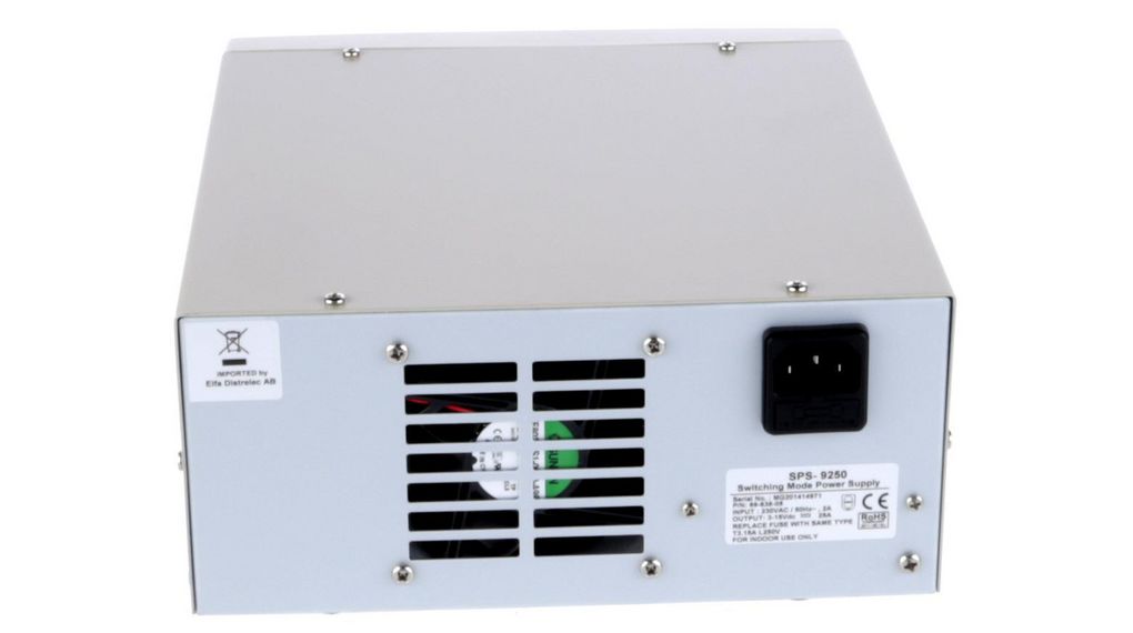 sps9250 Manson Digital Bench Power Supply 3 V to  15V, 375 W, 25 A Max