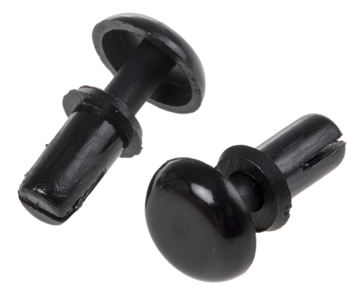 Essentra Nylon Snap Rivet, 3 mm