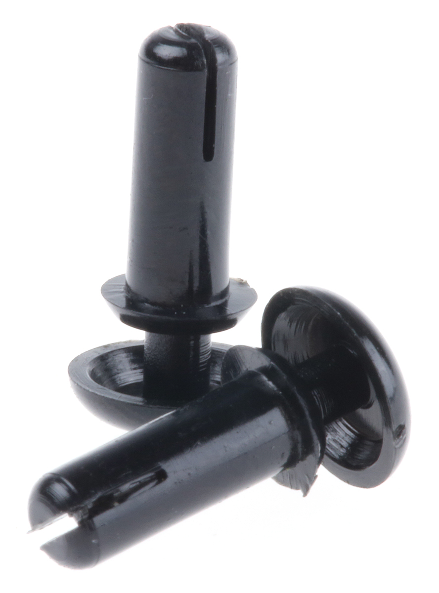 Essentra Nylon Snap Rivet, 3 mm
