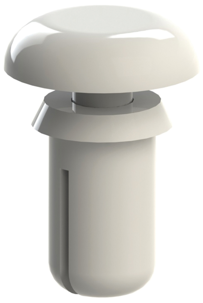 Essentra Nylon Snap Rivet, 3.5 mm