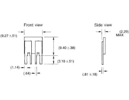 Caddock SR10 10 mΩ, SR10 Micronox Resistance Film Surface Mount Resistor ±1 % 1 W - SR10-0.010-1%