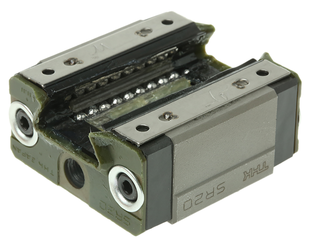 sr20v1ssgk THK Linear Guide Carriage SR20V1SS(GK) SR Series, 7.16 kN Dynamic Load
