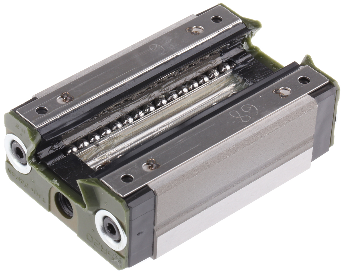sr20w1ssgk THK Linear Guide Carriage SR20W1SS(GK) SR Series, 12.5 kN Dynamic Load