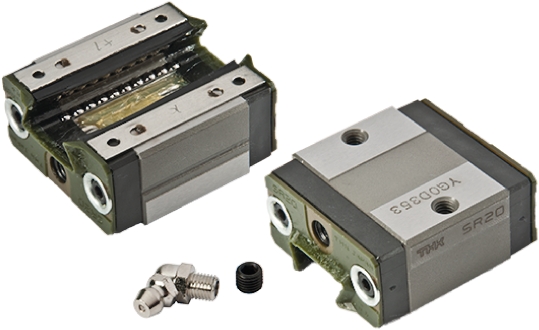 THK Linear Guide Carriage SR25V1SS(GK) SR Series, 11.7 kN Dynamic Load