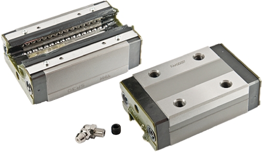 THK Linear Guide Carriage SR25W1SS(GK) SR Series, 20.3 kN Dynamic Load
