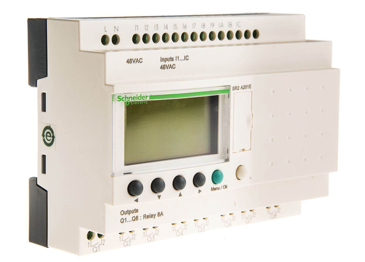Schneider Electric Zelio Logic Series Logic Module, Relay Output, 12-Input, Digital Input