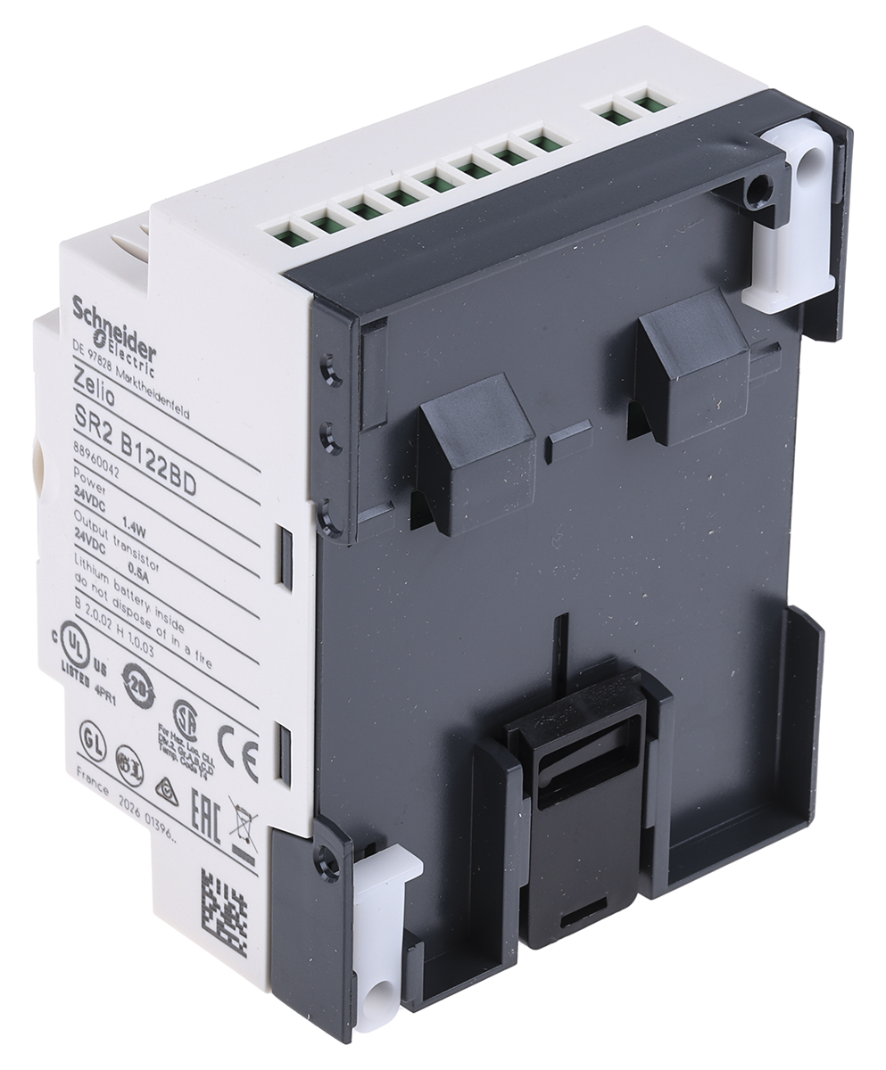 sr2b122bd Schneider Electric Zelio Logic Series Logic Module, Transistor Output, 8-Input, Analogue Input