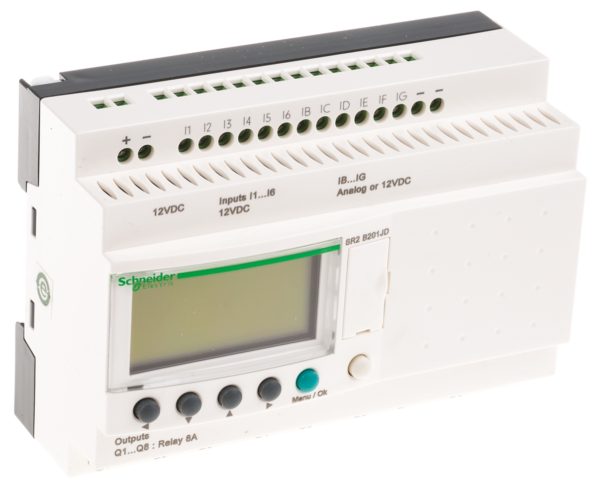 Schneider Electric Zelio Logic Series Logic Module, Relay Output, 12-Input, Analogue Input