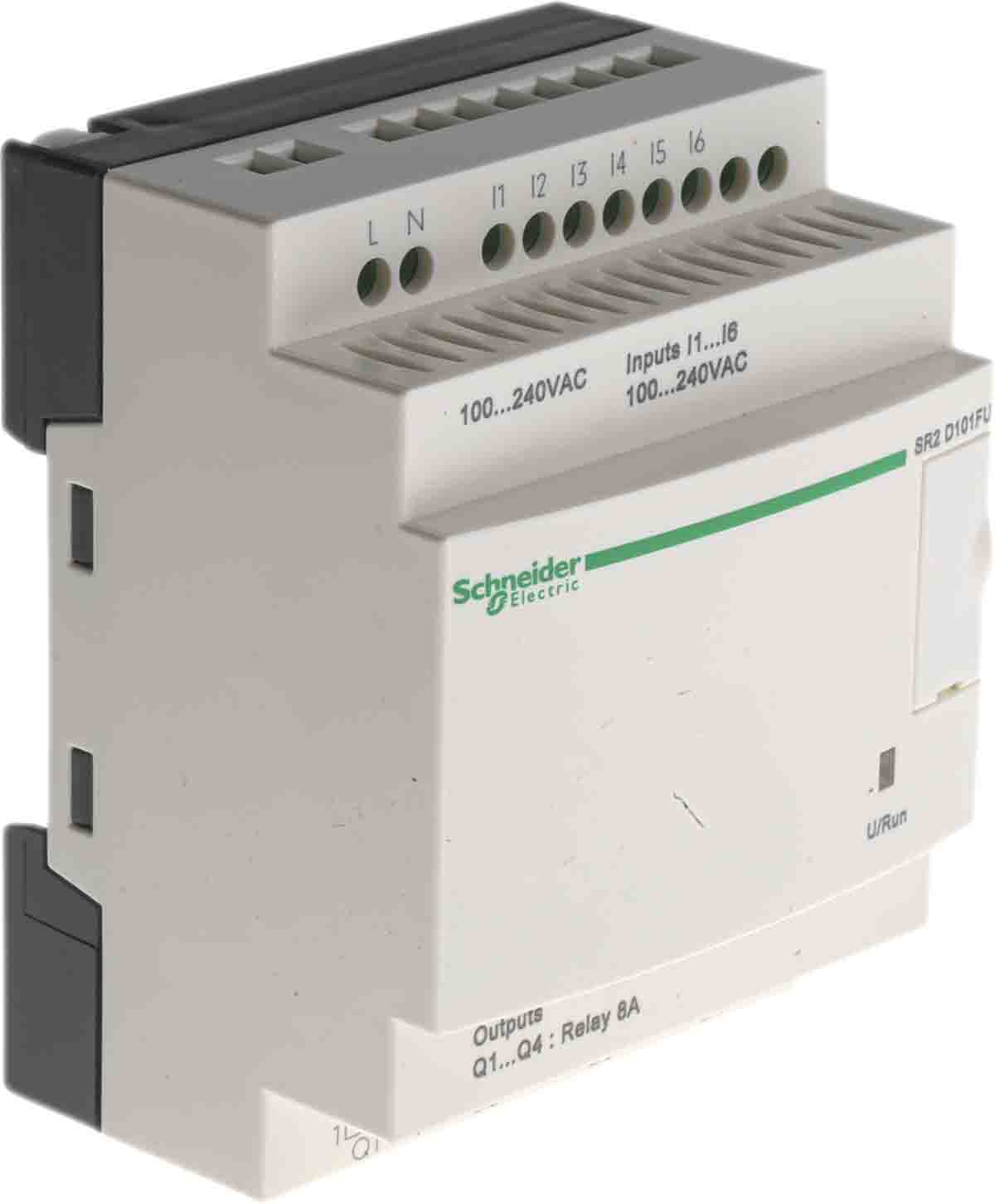 Schneider Electric Zelio Logic Series Logic Module, Relay Output, 6-Input, Discrete Input